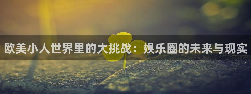 多多28ios下载：欧美小人世界里的大挑战：娱乐圈的未来与现实